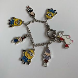 despicable me charm bracelet